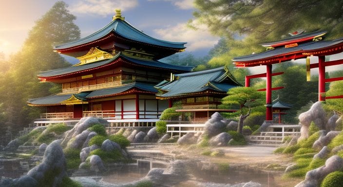 Schreine und Tempel in Japan Shingon Reiki 
