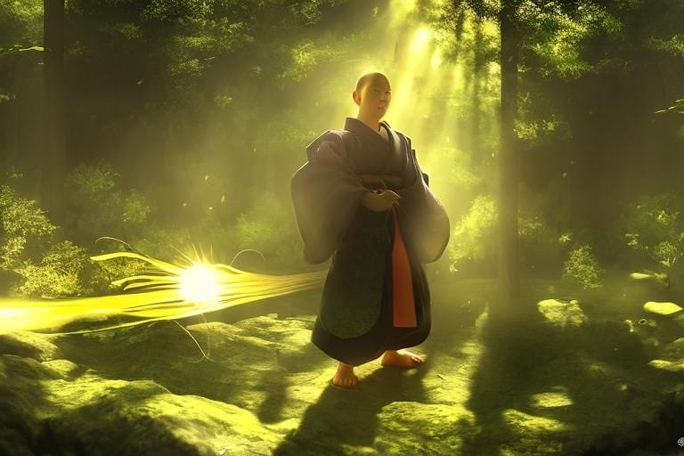 Der Shingon Mönch Usui