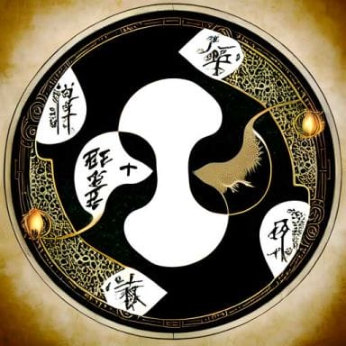 Reiki und Kristalle - Yin und Yang - Kanji - Daoismus und Buddhismus