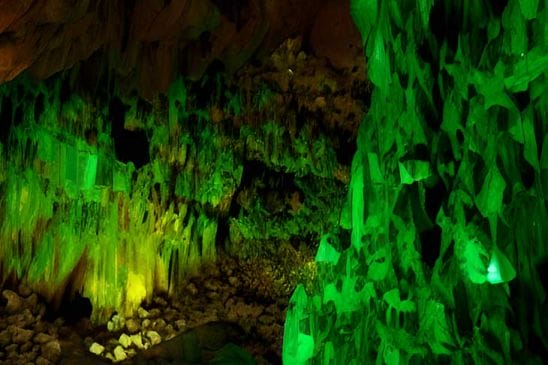 Reiki und Kristalle - Grüne Grotte - Tropfsteinhöhle