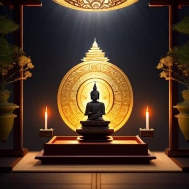 Buddhistischer Altar - Shingon Reiki 