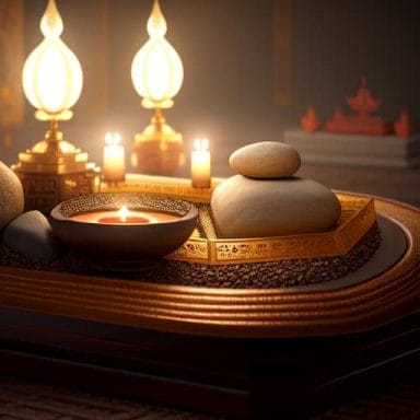 Wie man einen buddhistischen Altar verwendet
